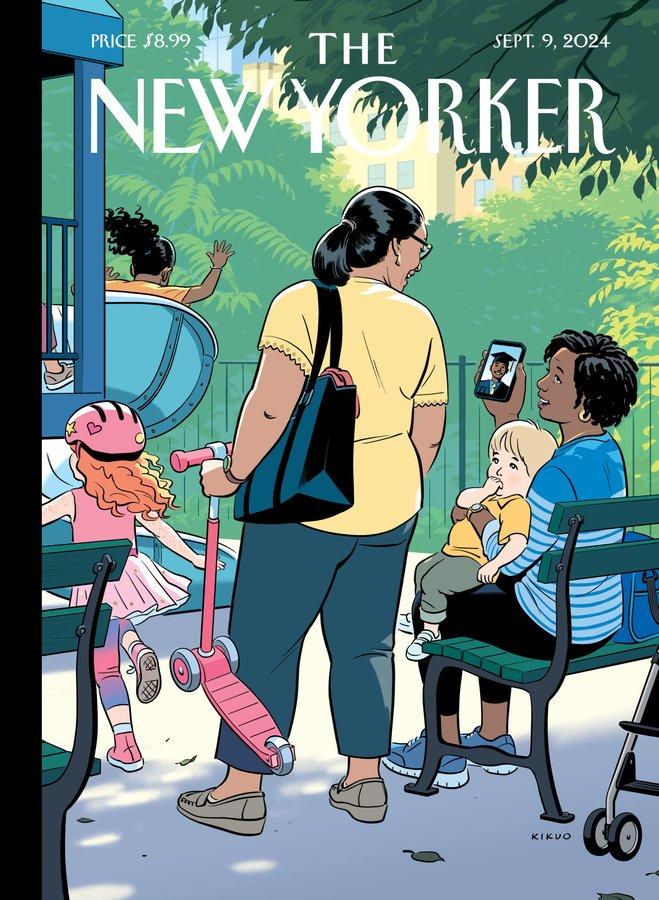 'The New Yorker' nanny cover