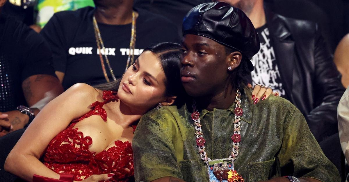 Selena Gomez and Rema at the 2023 MTV Video Music Awards