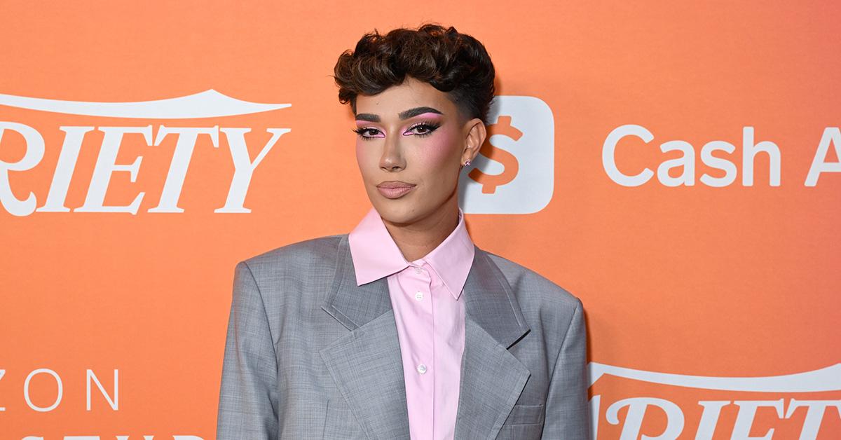 James Charles at a Variety Young Hollywood event. 