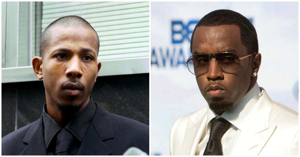 (l-r): Shyne and Diddy