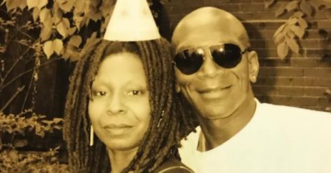 Whoopi Goldberg and Clyde K. Johnson