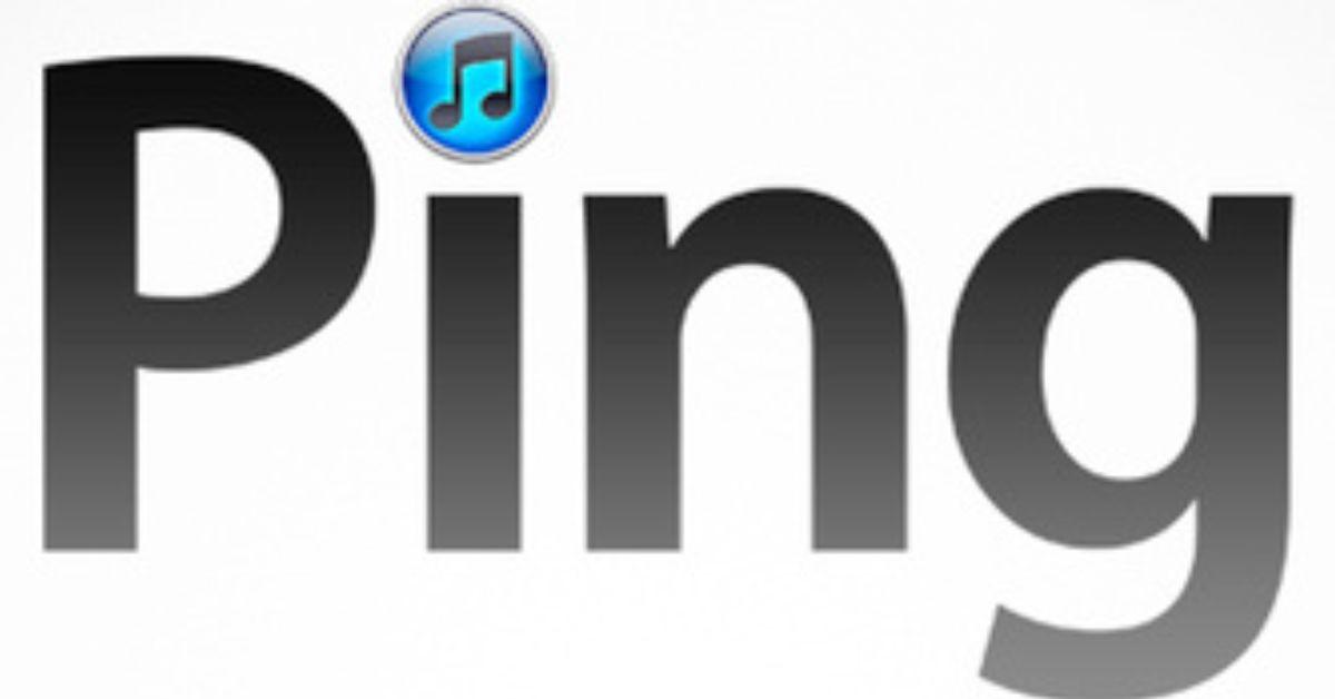 Apple's iTunes Ping logo