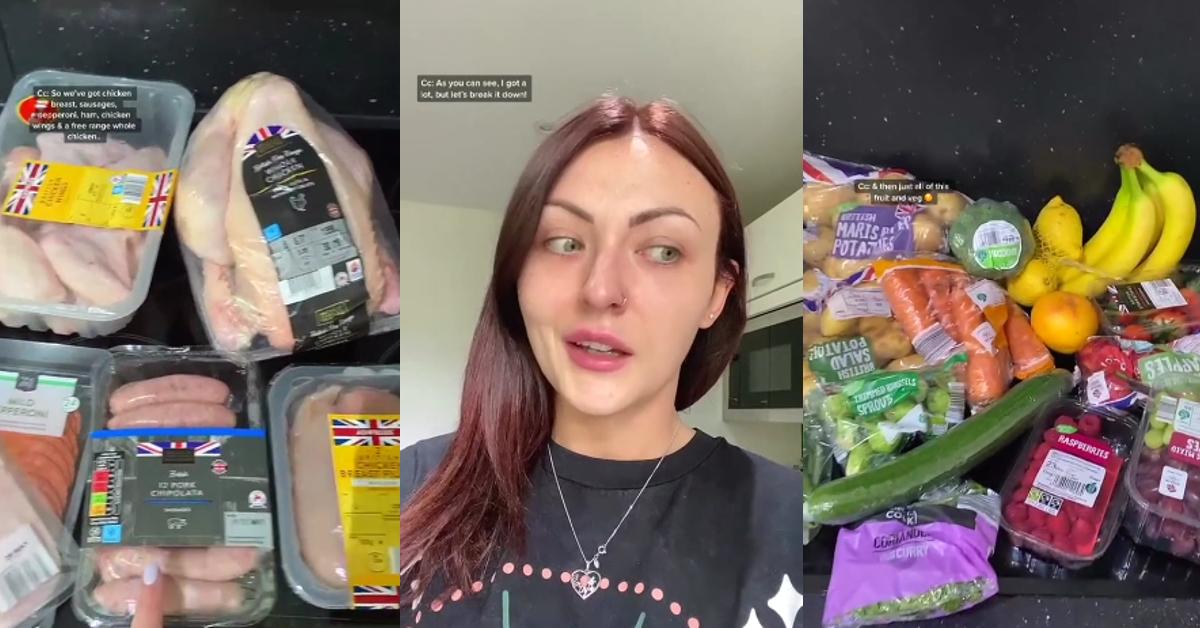 English Woman Shows What $100 of Groceries in UK Looks Like 