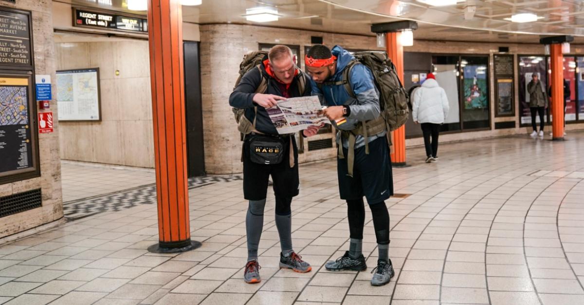 Spencer and Anthony on 'The Amazing Race' Season 33