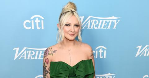 julia michaels tattoo chest line