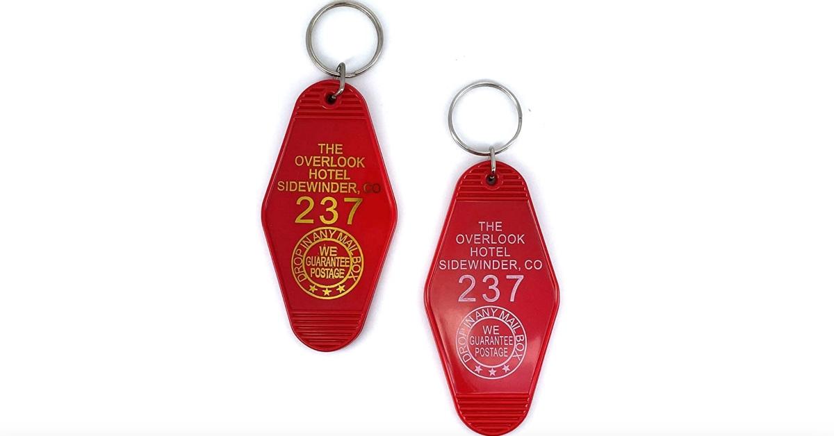 overlook hotel key chain