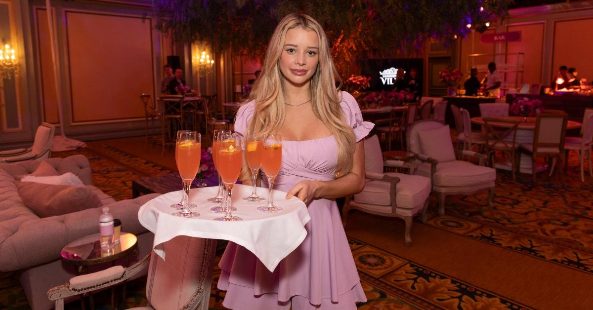 Hannah at a TCA Press event for Vanderpump Villa