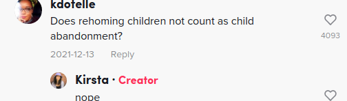 adopted children tiktok exploitation