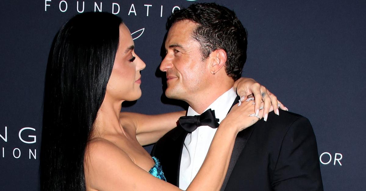 Katy Perry and Orlando Bloom at the Kering Foundation 3rd Annual Caring for Women dinner