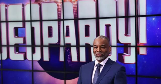 LeVar Burton as a guest host on 'Jeopardy!'.