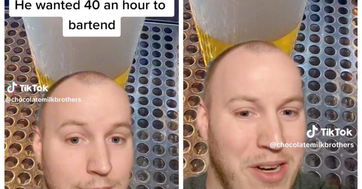 TikTok Bartender Wants 40 Bucks An Hour Unreasonable Tips tiktok-bartender-wants-40-bucks-an-hour-unreasonable-tips