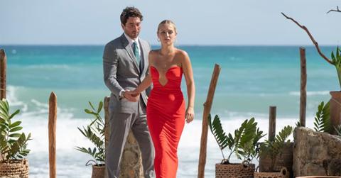 Daisy walking away from Joey on 'The Bachelor.'