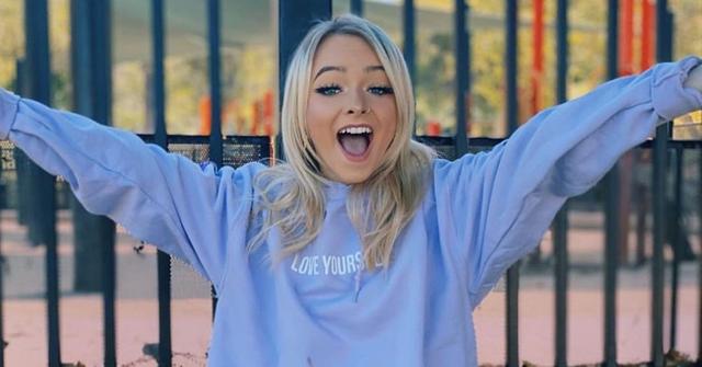 Zoe LaVerne smiling on Instagram.