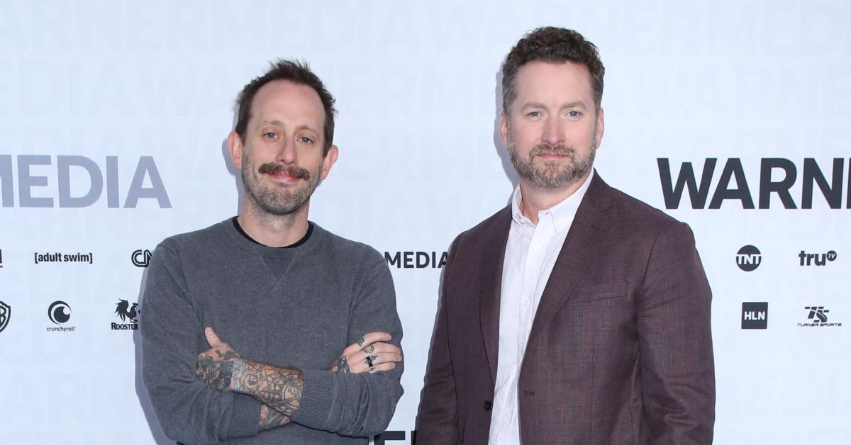 Geoff Ramsey and Burnie Burns in 2019.