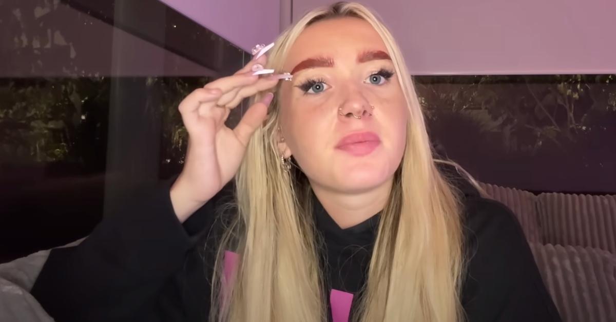Kayla Malec in her YouTube video