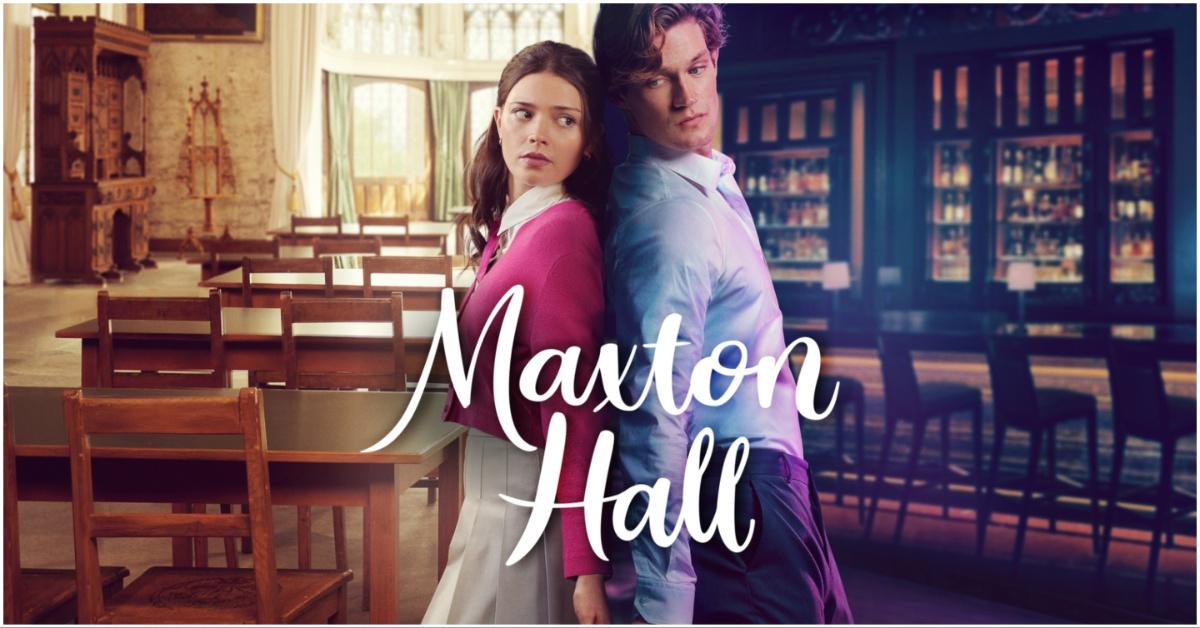 Damian Hardung with his head pressed against Harriet’s