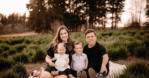 Tori and Zach Roloff with kids