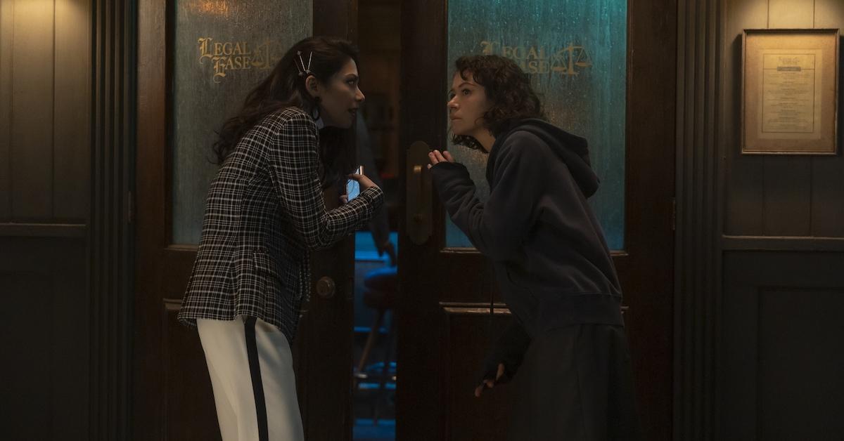 Ginger Gonzaga and Tatiana Maslany in 'She-Hulk'