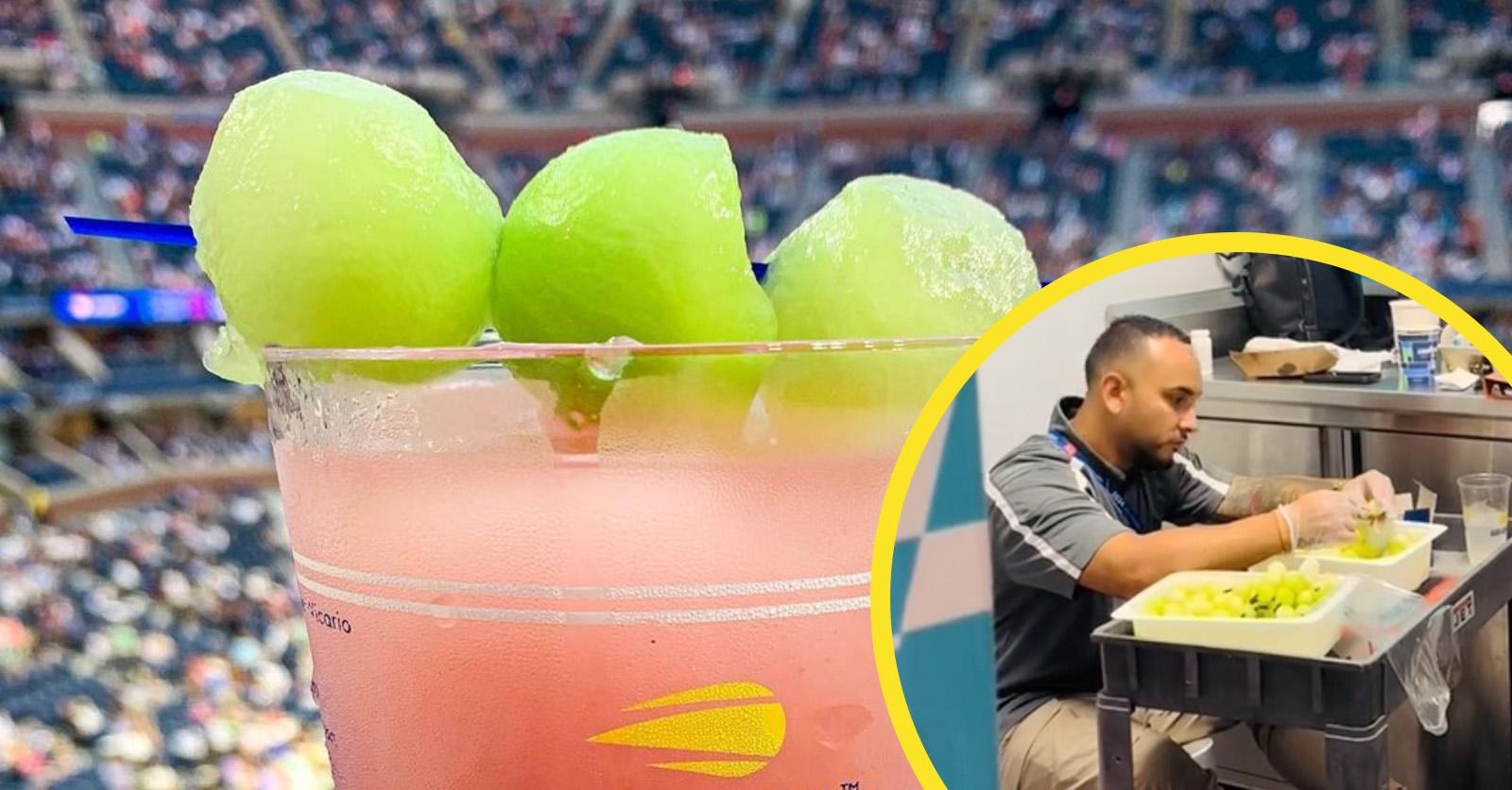 U.S. Open's Honey Deuce Melon Guy Has Been Spotted on TikTok