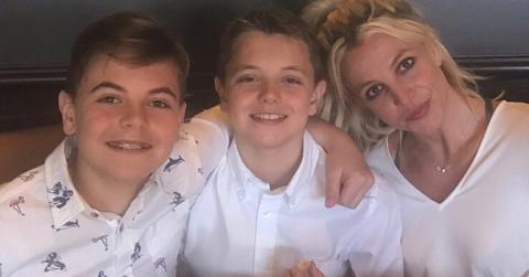 Britney Spears and sons