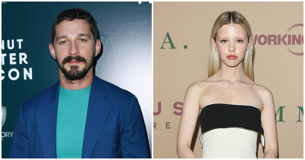 Shia LaBeouf and Mia Goth