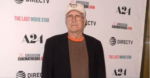 Chevy Chase at "The Last Movie Star" premiere.