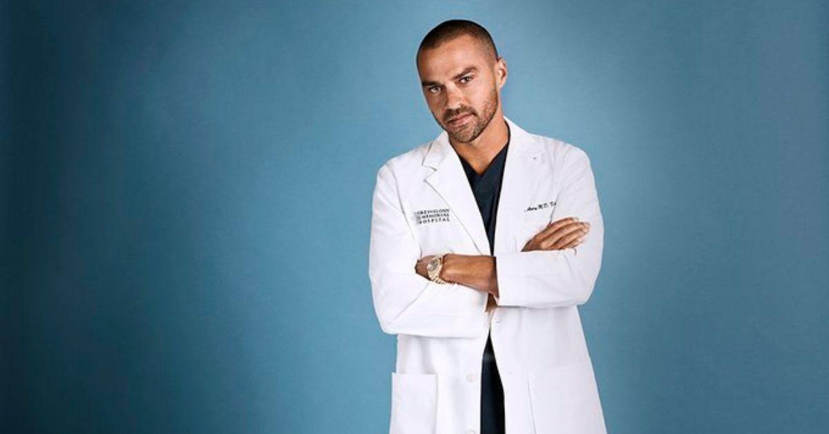 Jesse Williams as Dr. Jackson Avery on 'Grey's Anatomy'