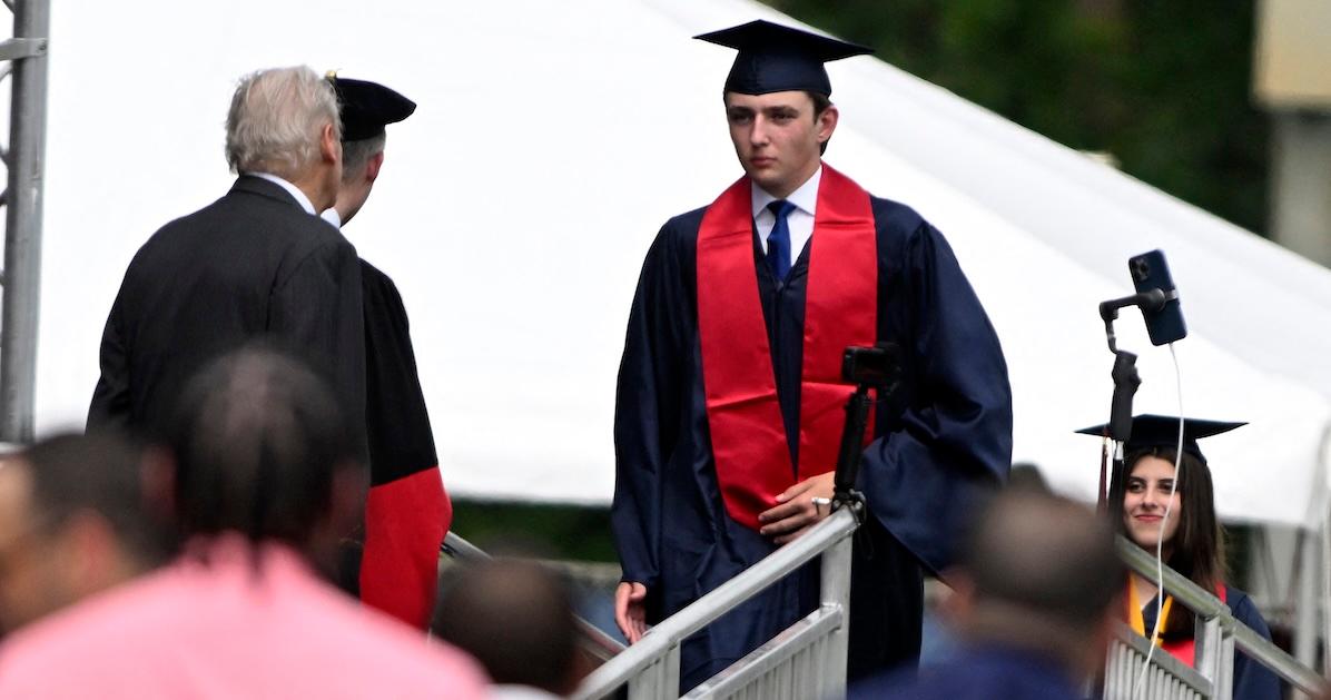 barron trump graduation