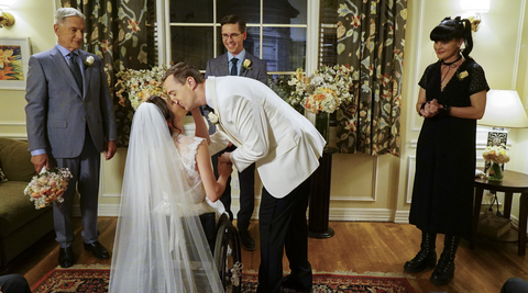 Timothy McGee and his girlfriend Delilah Fielding get married on an episode of 'NCIS'.