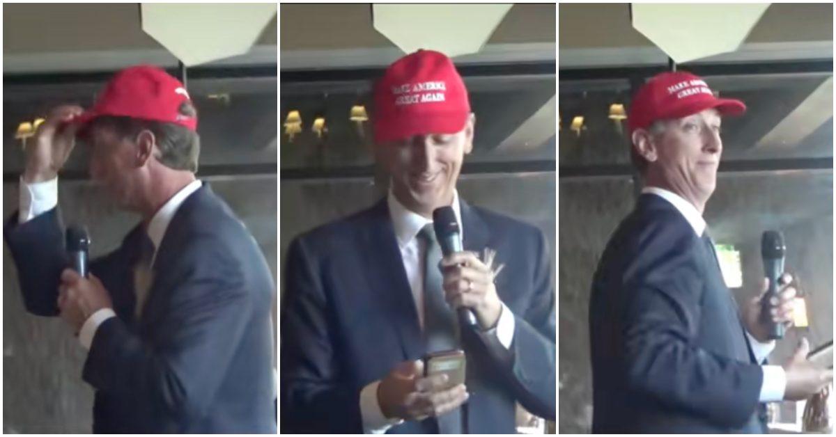 MAGA Dad Ruins Daughter’s Wedding by Wearing His MAGA Hat