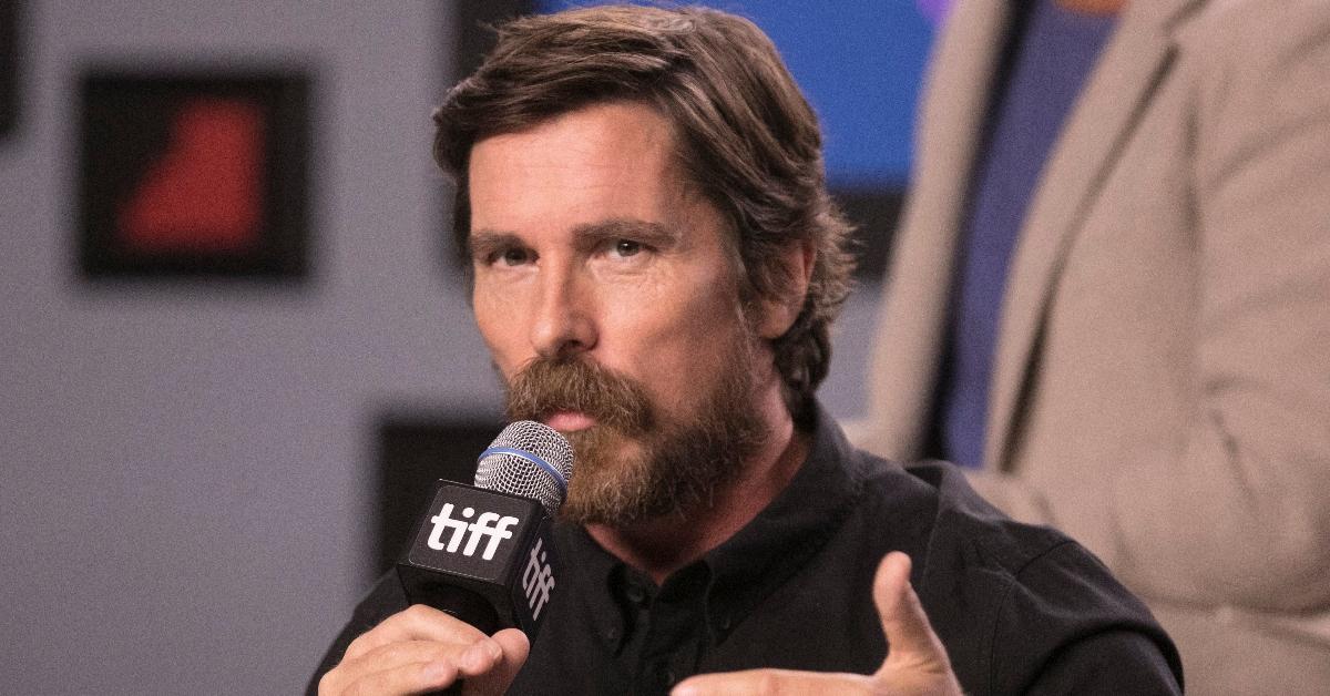 Christian Bale at the Toronto International Film Festival