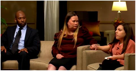 (l-r): Antwon Mans, Cynthia Mans, and Natalia Grace