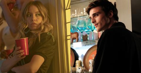 Sydney Sweeney as Cassie Howard and Jacob Elordi as Nate Jacobs in 'Euphoria'