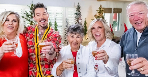 David Bromstad celebrates Christmas with his family