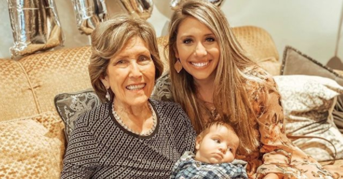 Dodie Osteen with family