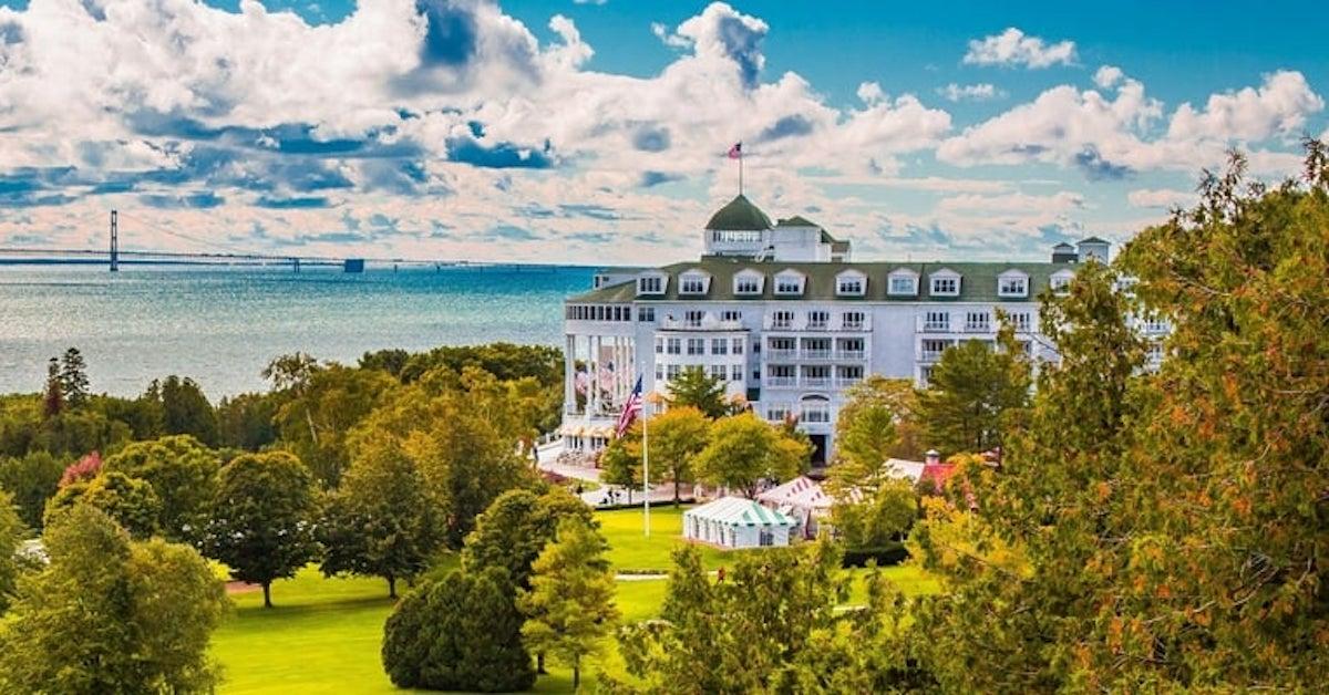 grand hotel mackinac island fall view governors mansion x