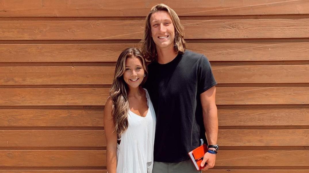 Look: Trevor Lawrence, Marissa Mowry share wedding photos