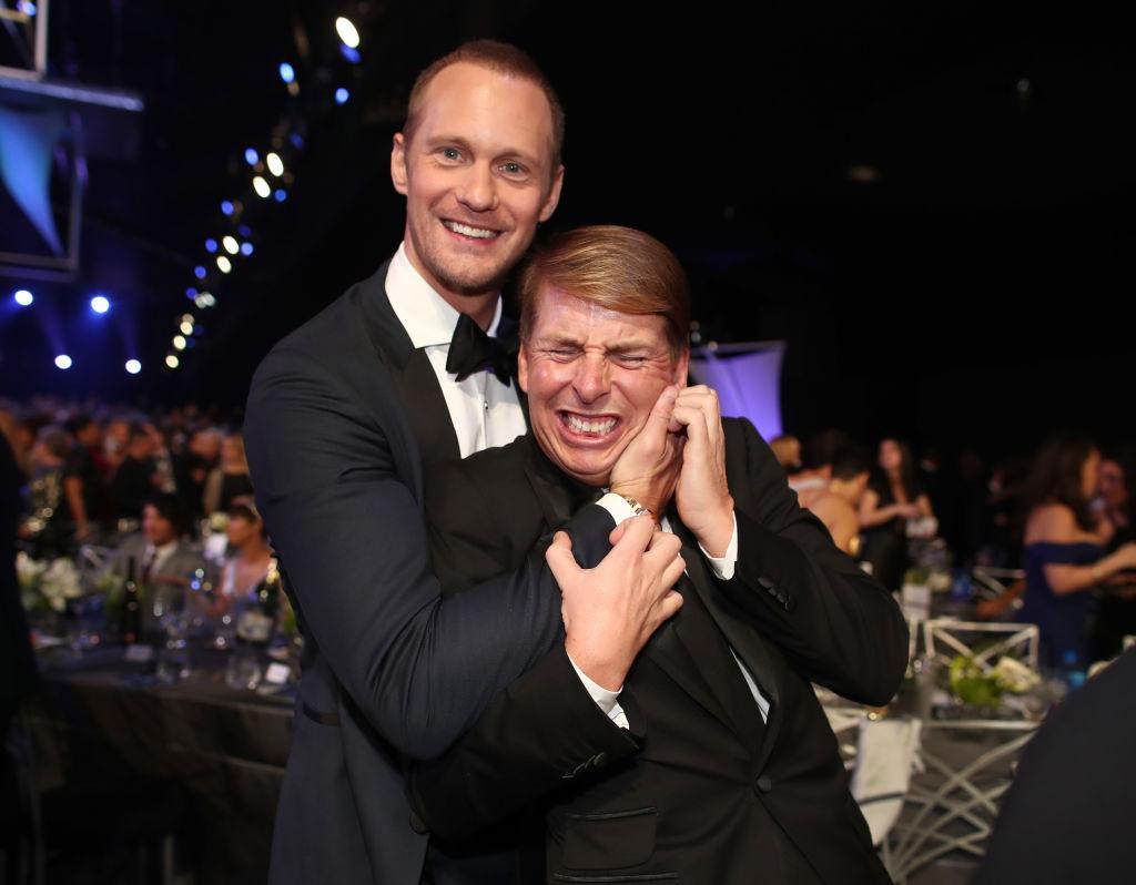 jack mcbrayer alexander skarsgard