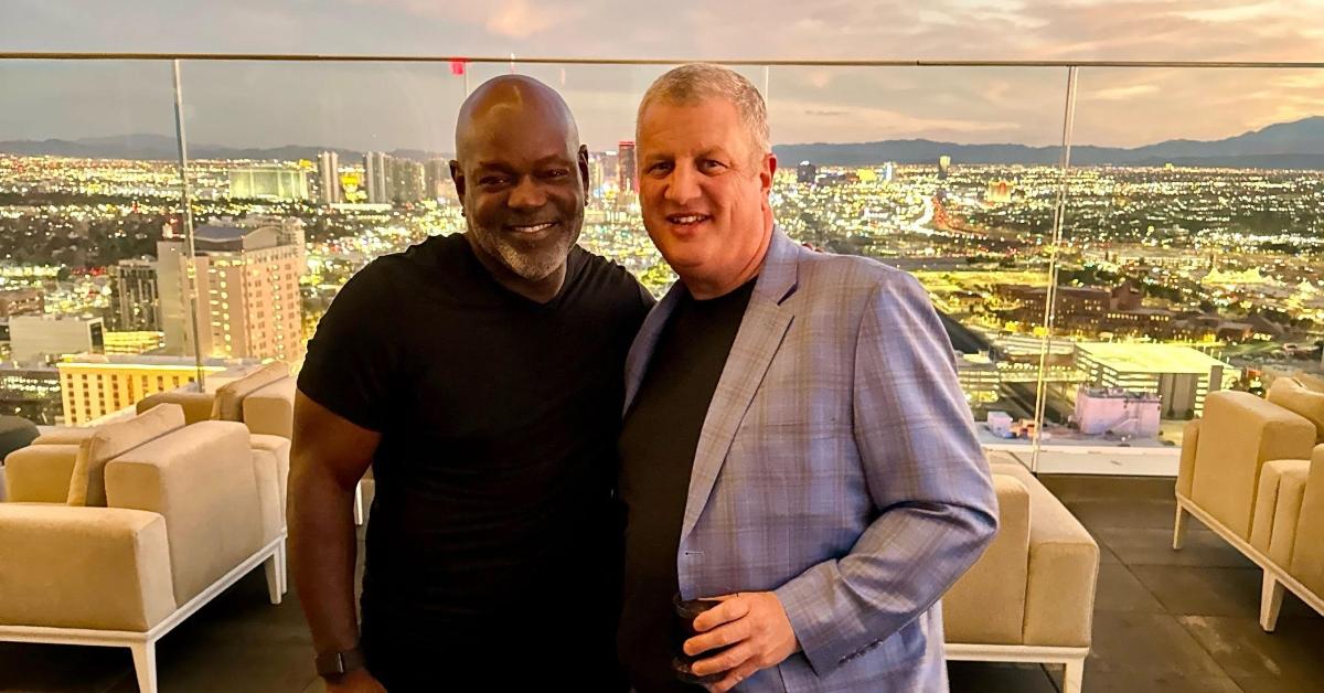 Emmitt Smith and Derek Stevens at Circa Resort & Casino.