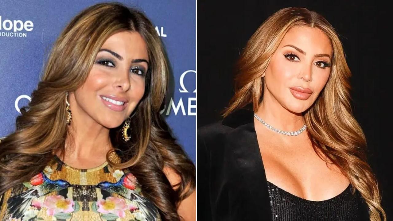 Larsa Pippen during Season 1 of 'RHOM' and then a decade later