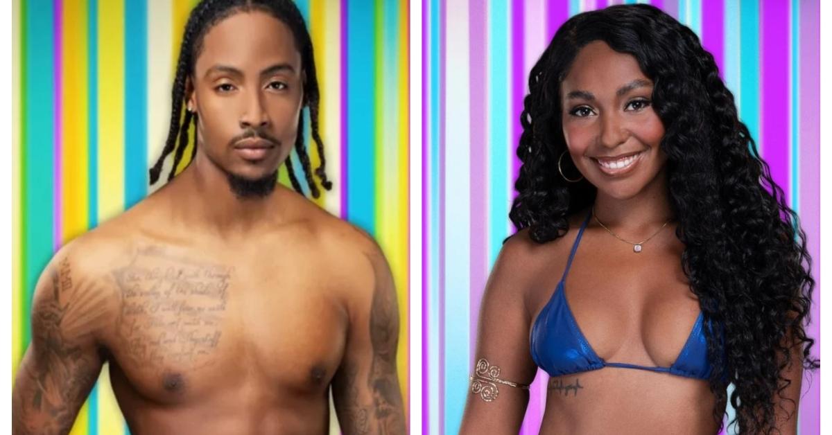 Kordell Beckham and Daia McGhee from Love Island USA Season 6