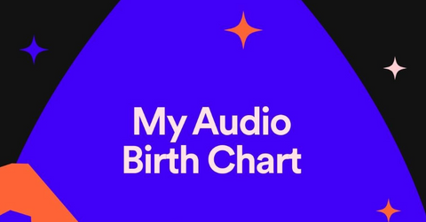 how to find your spotify audio birth chart