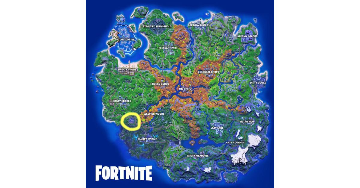 Where Are All Of The Research Books In Fortnite Located