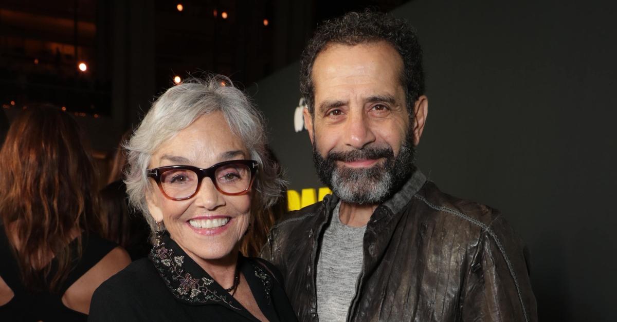 Brooke Adams and Tony Shalhoub attend Apple's global premiere of "The Morning Show" at Josie Robertson Plaza and David Geffen Hall, Lincoln Center for the Performing Arts, New York City on October 28, 2019. "The Morning Show" debuts November 1 on Apple TV+, available on the Apple TV app. (Photo by Eric Charbonneau)