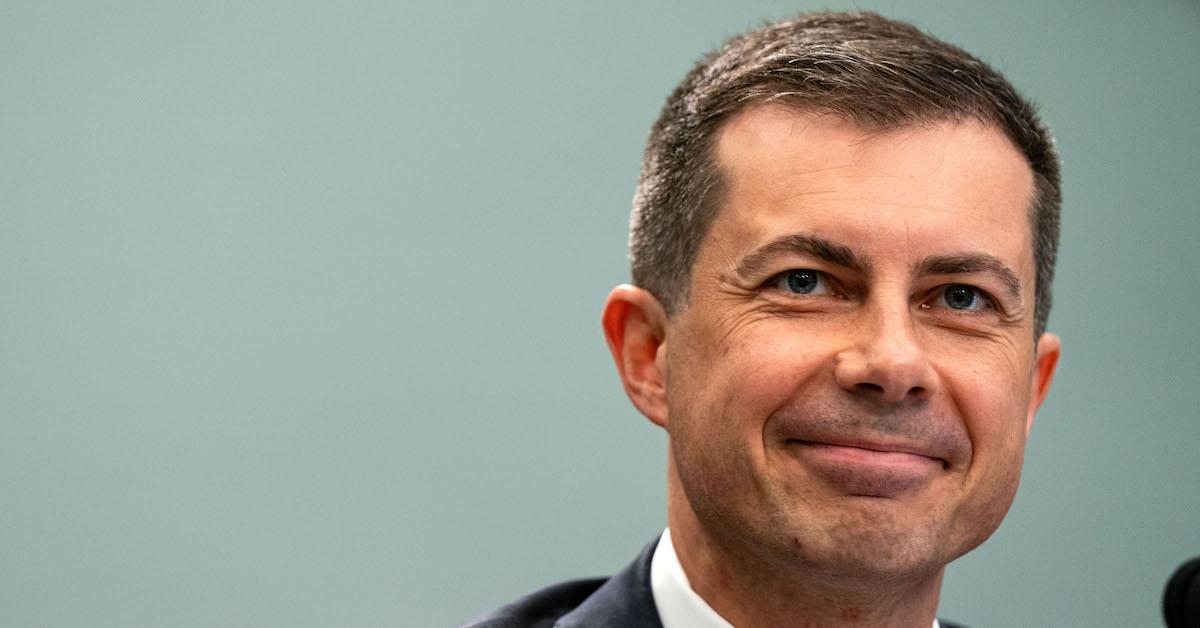 Pete Buttigieg testifies before the Transportation, Housing and Urban Development, and Related Agencies Subcommittee of House Appropriations Committee at the Rayburn House Office building at the U.S. Capitol on April 30, 2024 in Washington, DC