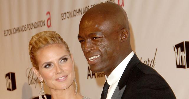 Heidi Klum and Seal attend the 16th Annual Elton John AIDS Foundation Oscar Party at the Pacific Design Center on Feb. 24, 2008 in West Hollywood