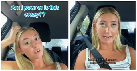 Woman overhears girls talking about their vacation plans