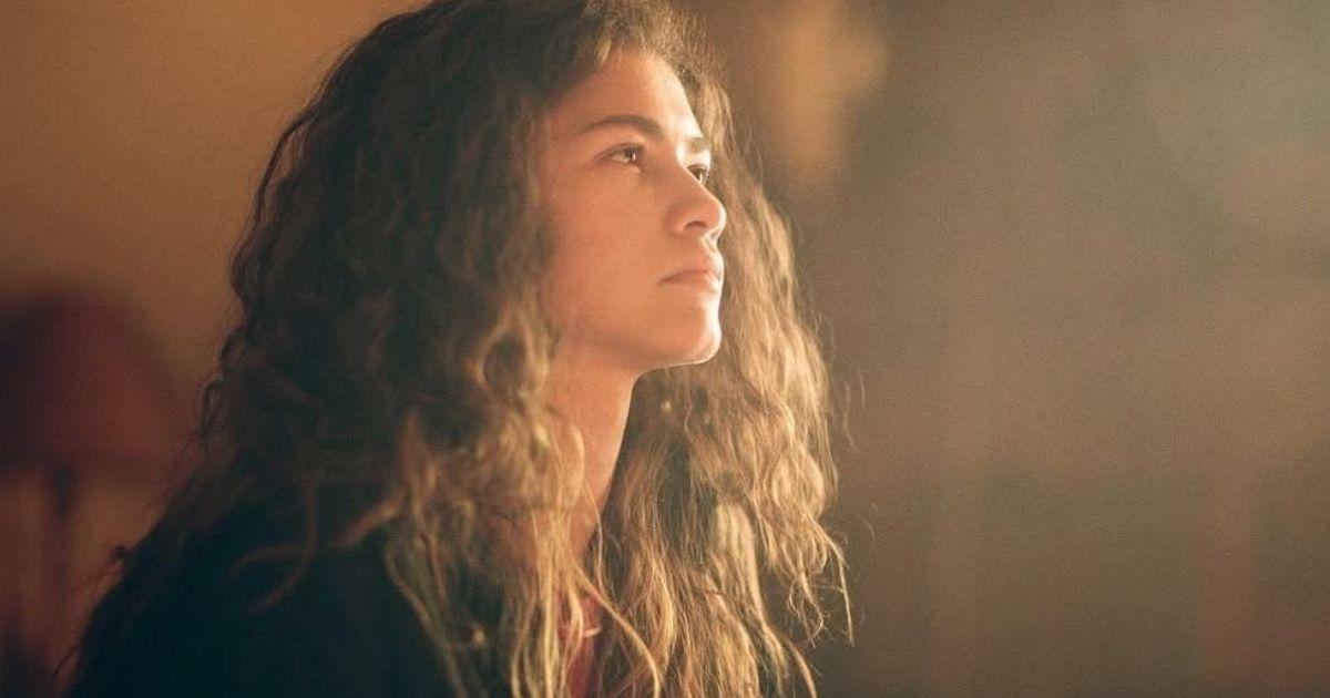 Zendaya as Rue Bennett in Euphoria