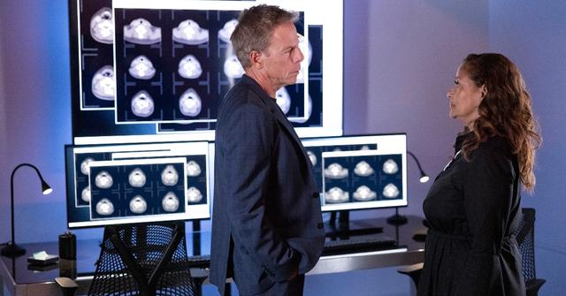 Greg Germann and Debbie Allen