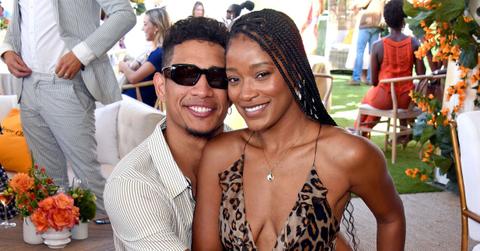 (l-r): Darius Daulton Jackson and Keke Palmer